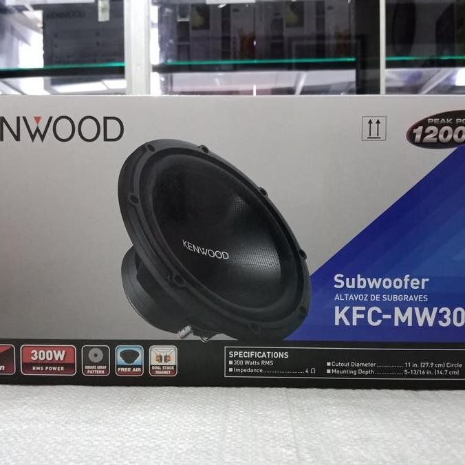 Promo Subwoofer kenwood kfcmw3000 - kenwood kfc-mw3000 - sub kenwood 12 inch COD