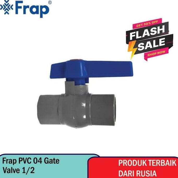 TERLARIS Hot Promo Frap PVC 04 Gate Valve 1"
