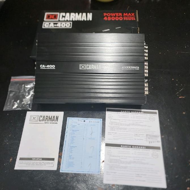 Power Mobil 4 Channel Audio Mobil Carman Ca-400 45000 Watts 6 Rca Input