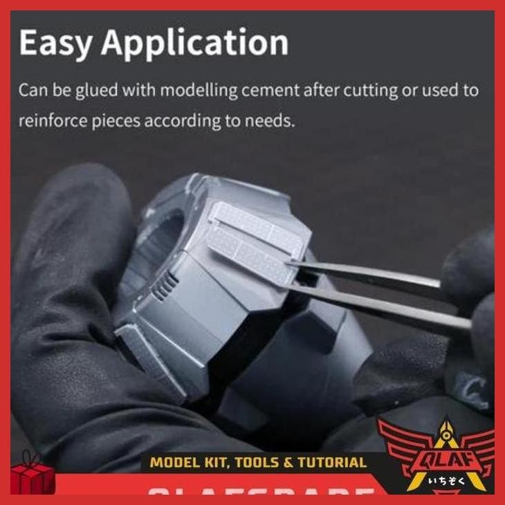 (GUNDAM) PLA PLATE 0.5MM DSPIAE PLASTIC CARD FOR MODELLING PC-05GY PRIVASI AMAN