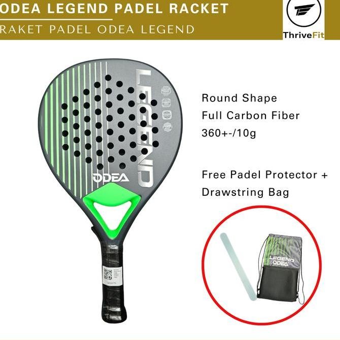 ODEA Padel Racket / Raket Padel Odea Full Carbon