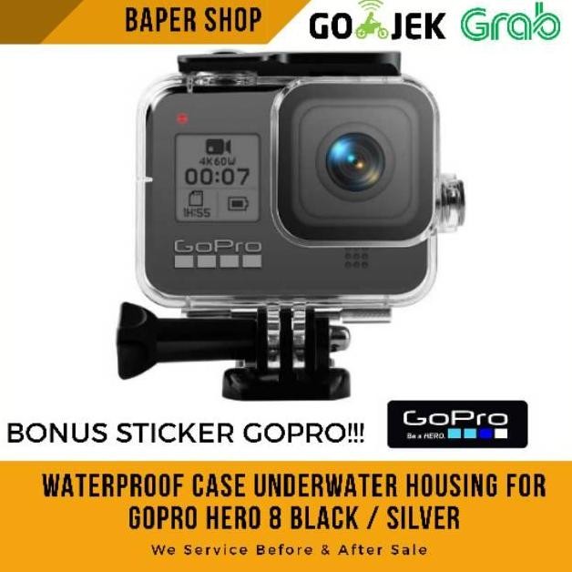 Waterproof Gopro Hero 8 Black Case Go Pro 8 Housing Hero 8 Underwater Casing Hero8 Gopro8 Camera Kam