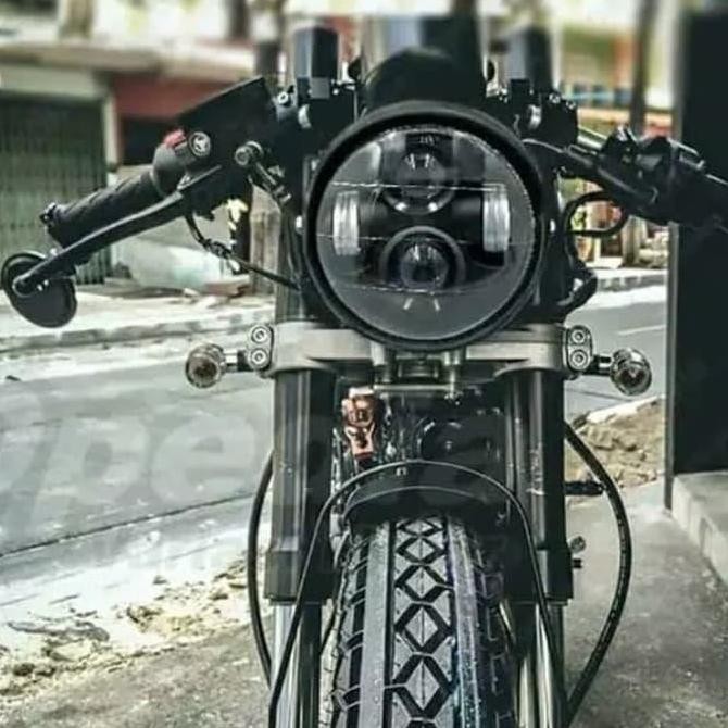 // Headlamp / Lampu Depan LED Daymaker 5.75 inch Japstyle Harley Custom //