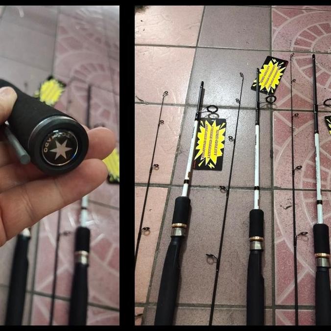 Joran Tornado Master King 120 135 150 Cm Joran Carbon Solid
