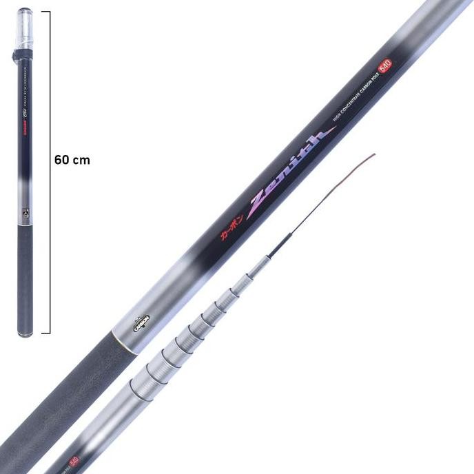 Joran Tegek Maguro Zenith | 270 330 360 390 450 540 | Carbon Keiryu | Ruas Pendek Lentur ~ Indonesia