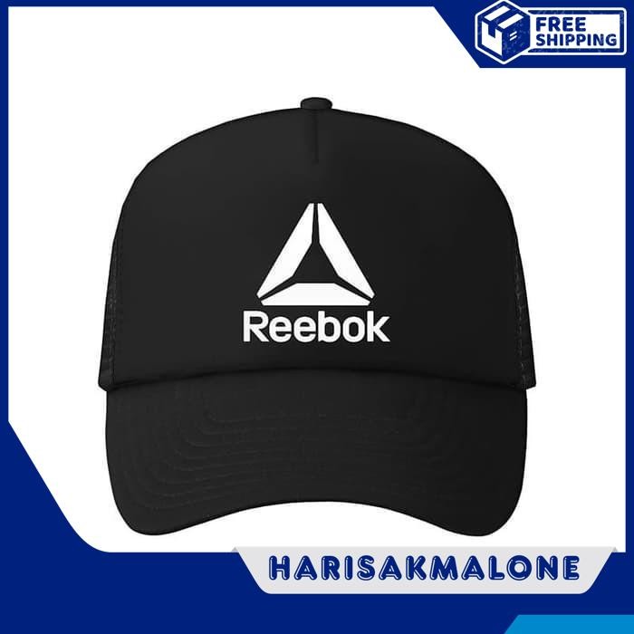 DISKON GEDE TOPI TRUCKER JARING HAT REEBOK POLOS CUSTOM INDONESIA PRIA WANITA OLAHRAGA UFC MMA SEPED