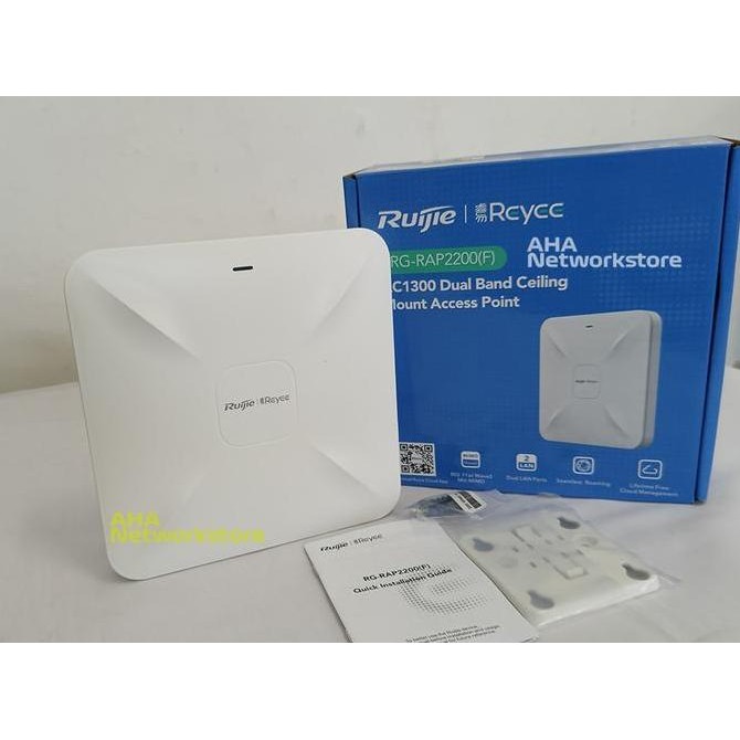 TERMURAH - Ruijie RAP2200F AC1300 DualBand Ruijie Reyee RG RAP2200F