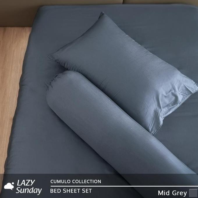 Sprei Set - 100% Cotton 300 TC - Cumulo Collection - LAZY Sunday