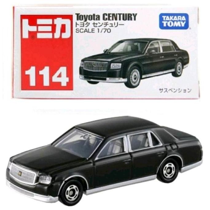 Tomica Reguler 114 Toyota Century Black TAKARA TOMY Diecast Miniatur Mobil Toys