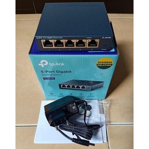 TERMURAH - SG105 Switch 5port Gigabit TPLink SG105