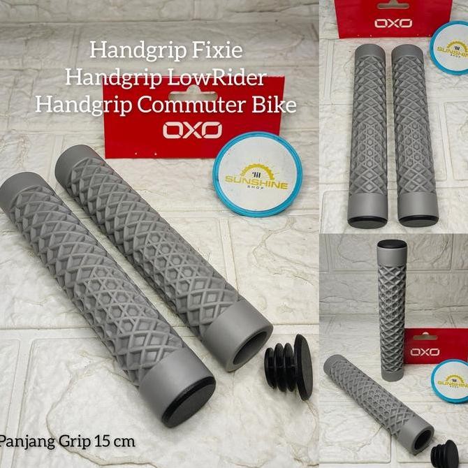 Promo Handgrip Sepeda Fixie Lowrider Commuter Bike Handpad Karet Panjang Oxo Cod