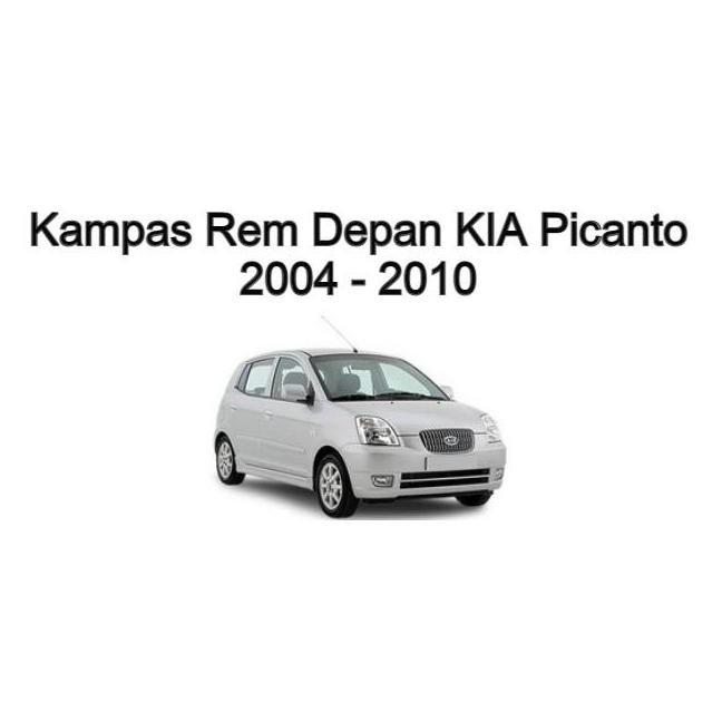 Kampas Rem Depan Kia Picanto 2004-2010 - Bendix Brake Pad Db1755  Ready