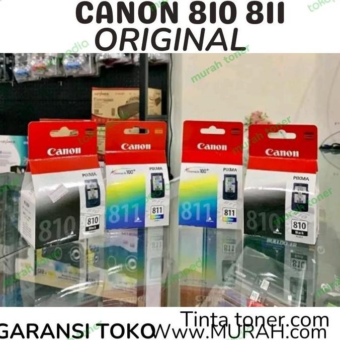 tinta canon 810 811 black colour original