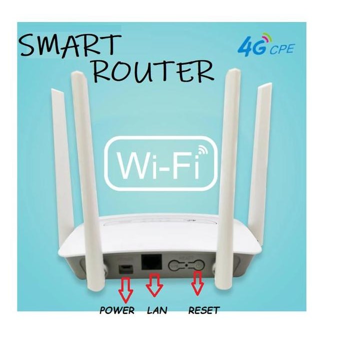 Wifi Wireless Router 4G LTE CPE Smartcom LX600 300Mbps SIMCARD