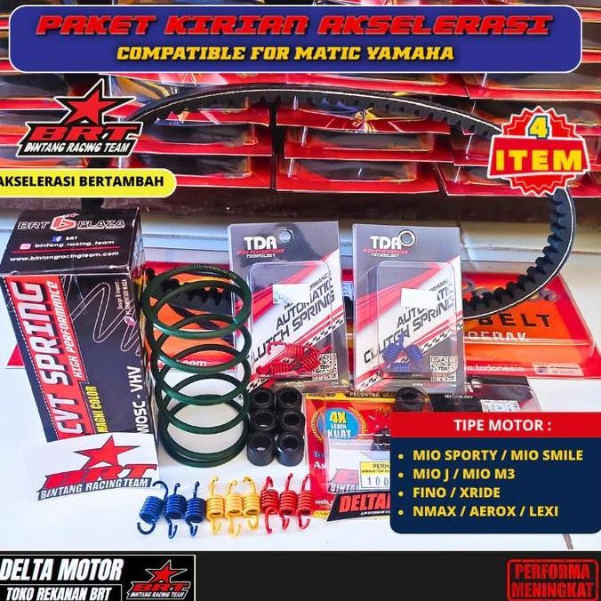 PAKET UPGRADE KIRIAN CVT BRT MIO SMILE MIO SPORTY MIO J MIO M3 NMAX OLD NEW AEROX 155 LEXI NOUVO Kam