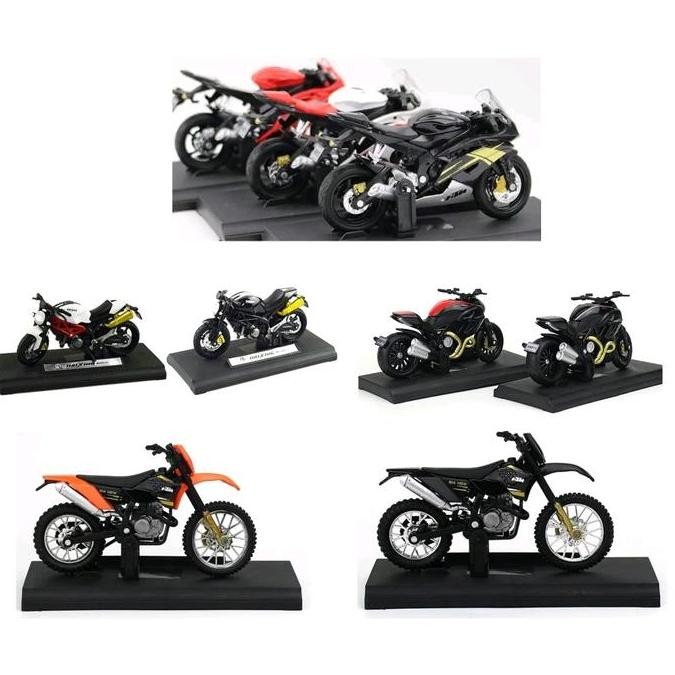 DIECAST MOTOR BALAP GP / DIECAST MOTOR BALAP SPORT / DIECAST MOTOR GP Mainan Miniatur Anak