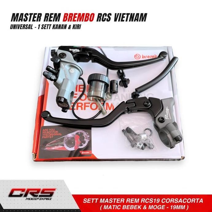 Master Rem BREMBO RCS 19 CORSACORTA master rem radial Vario scoopy beat cbr ninja aerox pcx - Handle
