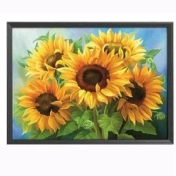 Paket kristik bunga matahari sunflower