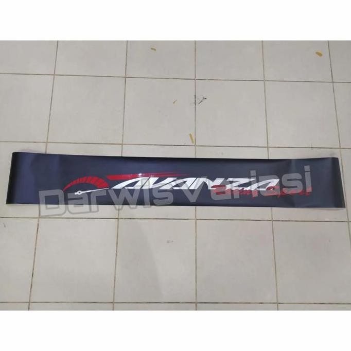 READY STOCK STIKER HITAM KACA DEPAN MOBIL ALL NEW AVANZA 