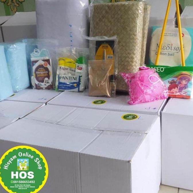 READY STOCK SET LENGKAP PENGURUSAN JENAZAH | KAIN KAFAN SIAP PAKAI UNTUK LAKI-LAKI 