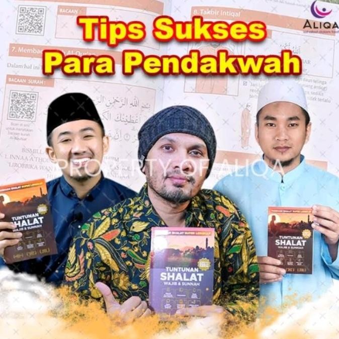 Buku Tuntunan Sholat Lengkap Dan Dzikir Bonus Parfum Sholat
