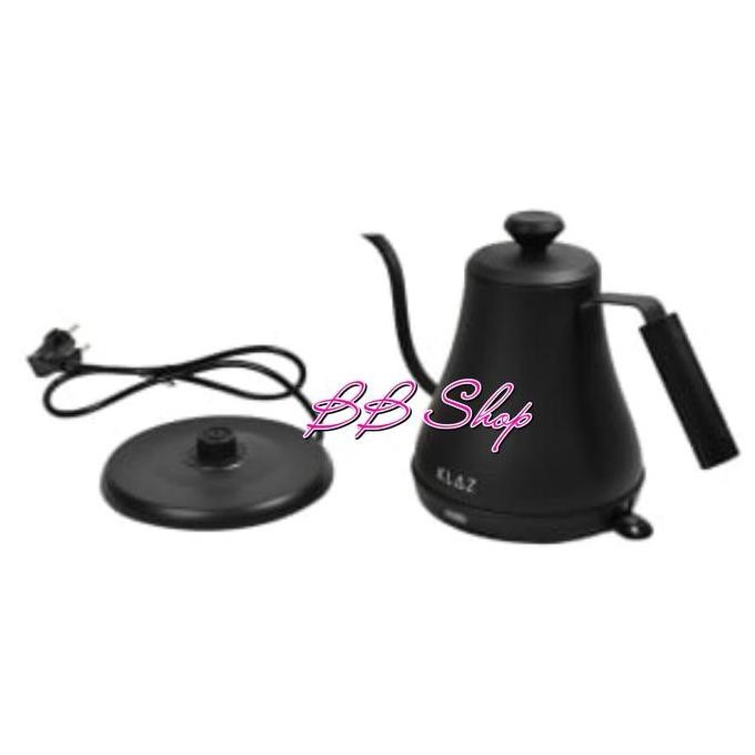 Klaz Teko Listrik Leher Angsa Hitam - Electric Kettle Goose Neck