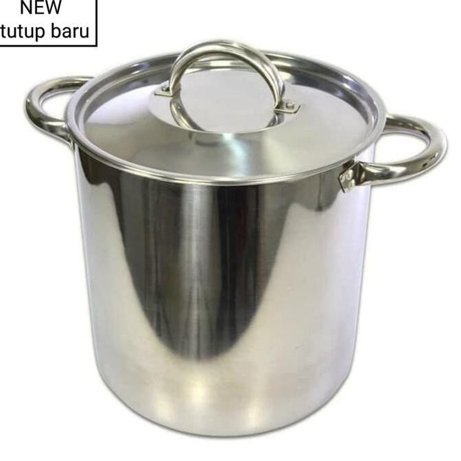 Panci Tong Air 30 Liter Stainless Bisa Utk Masak Rebus Tempat Dandang