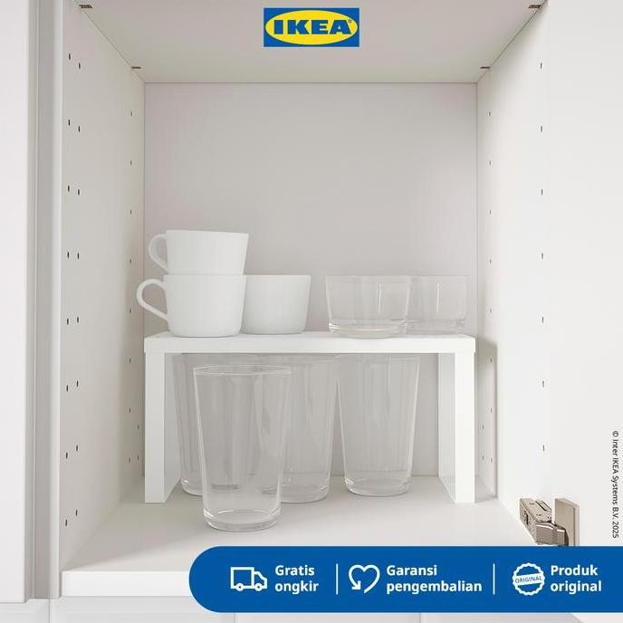IKEA VARIERA Rak Serbaguna Dapur Rak Bumbu Rak Tambahan Penyimpanan untuk Dapur 32x13x16cm