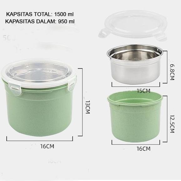 Panci Pemanas Tanpa Api/Listrik Lunch Box Penghangat Makanan