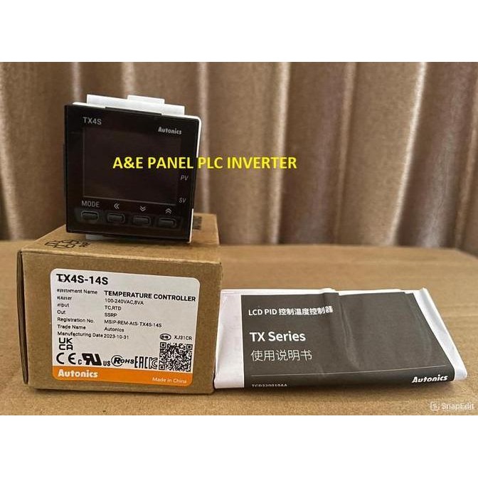 NEW TEMPERATURE CONTROLLER AUTONICS AUTONIC TX4S-14S TX4S 14S