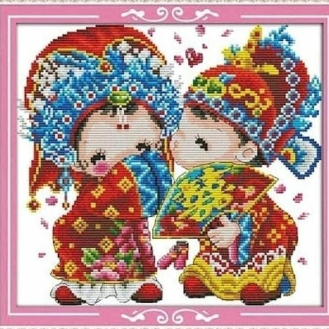 COD DIY paket kristik pernikahan china chinese wedding