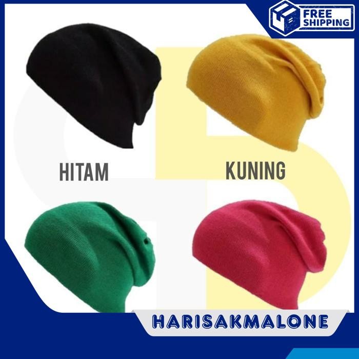 BERKUALITAS TOPI BEANIE STREET KUPLUK RAJUT HAT CAP DISTRO KIDS ANAK KECIL POLOS CUSTOM INDONESIA PR