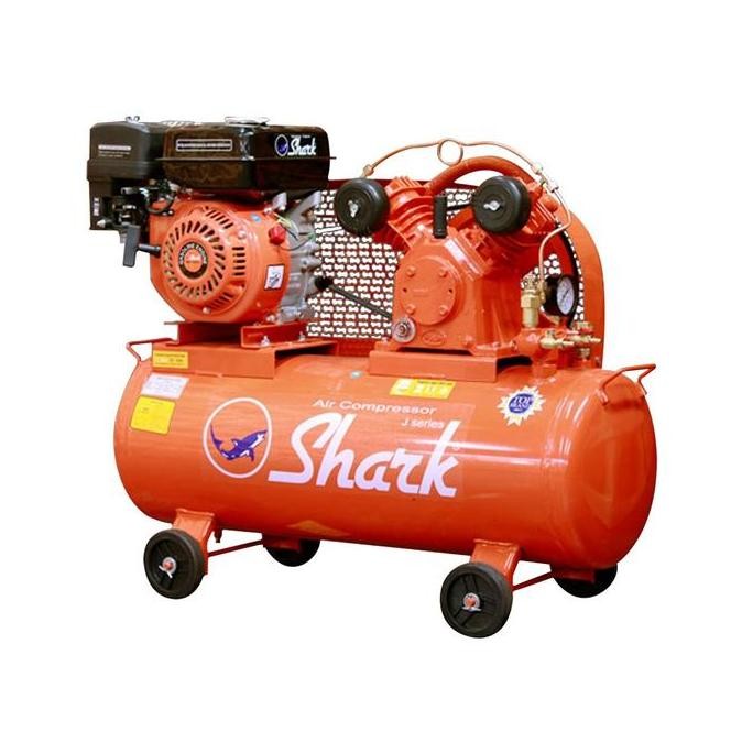 BELLYARD Shark 1/2 HP JVUE 5112 Kompresor Angin Unloader Mesin Bensin + Engine