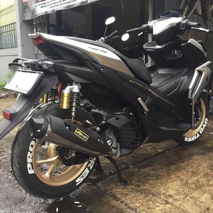 Knalpot Rob1 Aerox New connected Stainless original racing jogja