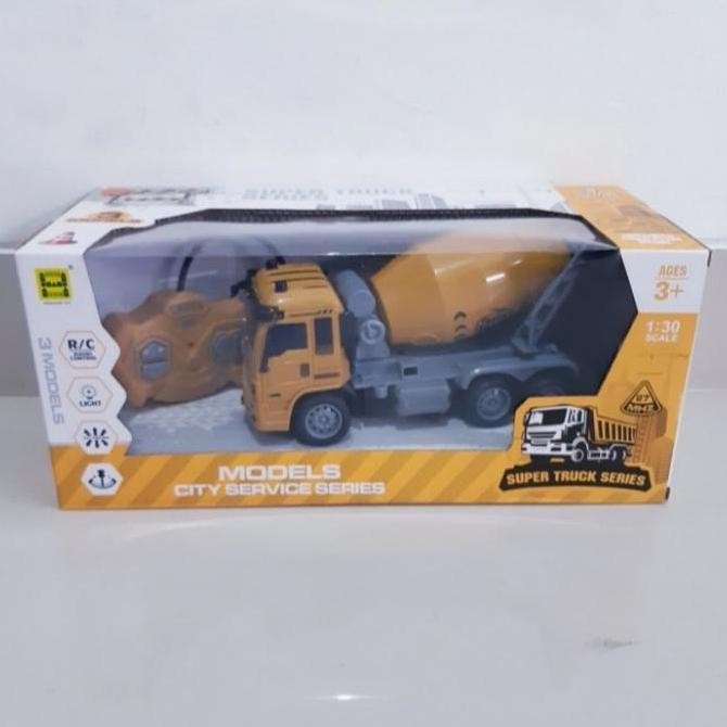 RC TRUK MOLEN REMOT CONTROL CAS - MAINAN MOBIL TRUCK MIXER ANAK REMOT