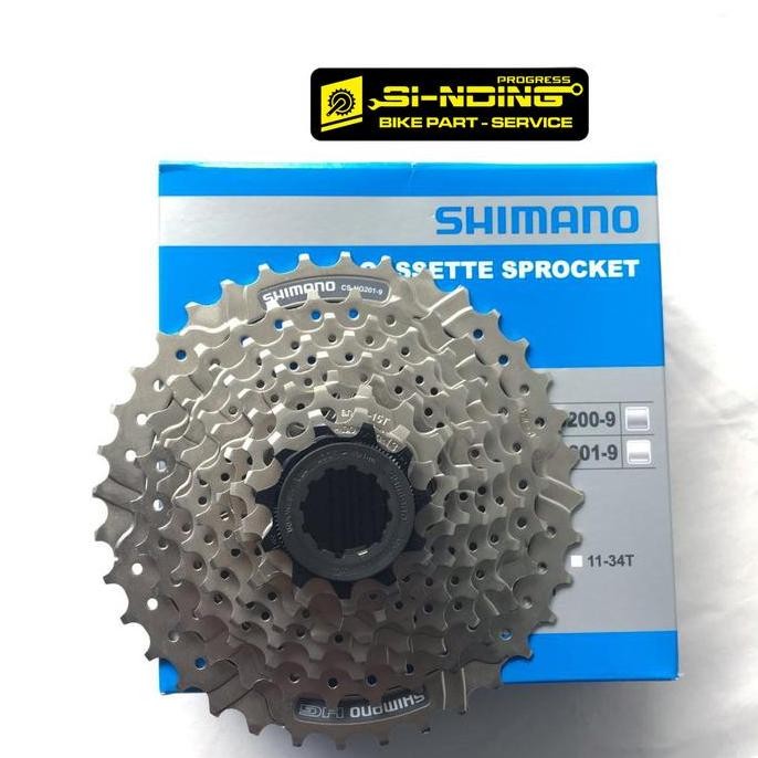 Sprocket Shimano 9 Speed Slup Gear Belakang Sepeda 11 - 36 T