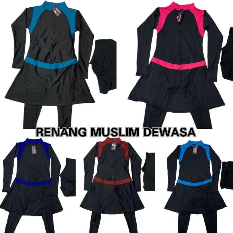 Baju Renang Muslim Dewasa /Renang Muslim Murah/Renang Muslim Dewasa