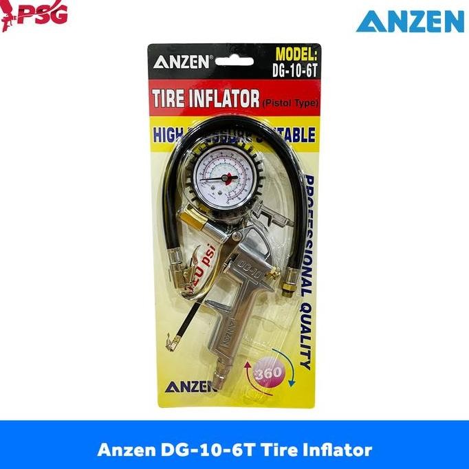 Anzen DG-10-6T Pistol Type Tire Inflator
