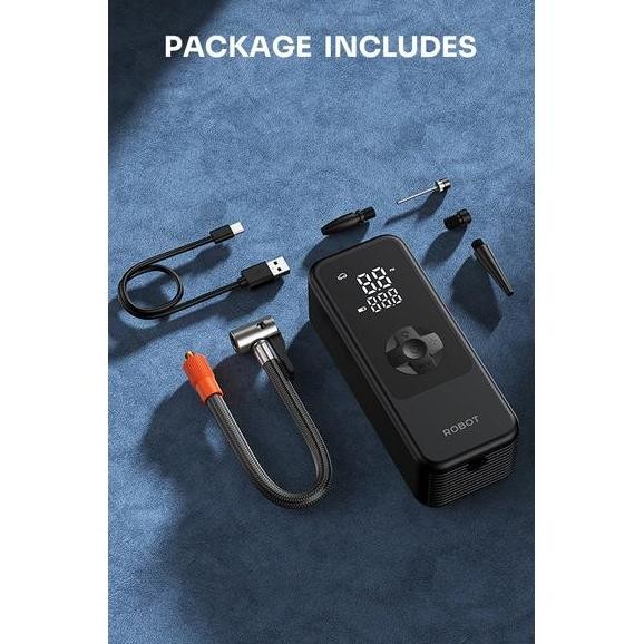 VIVAN Portable Air Pump Inflator Electric Pompa Ban Mobil Sepeda Motor