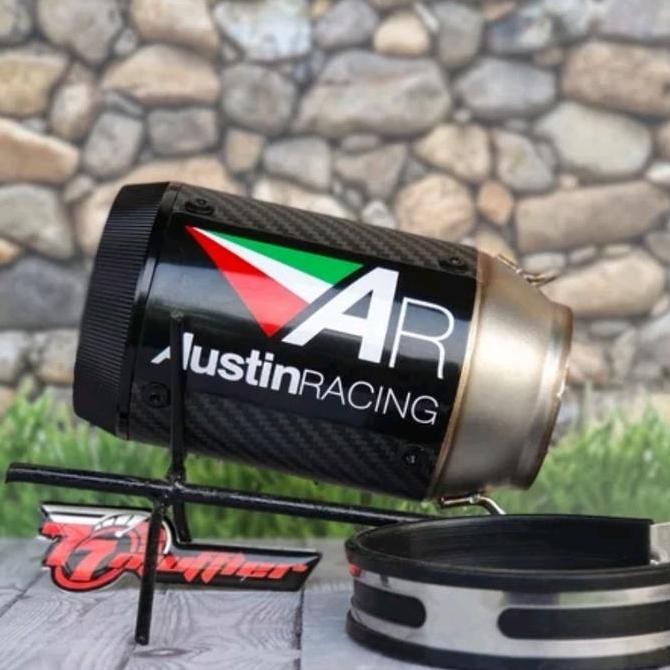 knalpot ZX25R ZX 25r fullsystem Austin racing Gp Carbon import