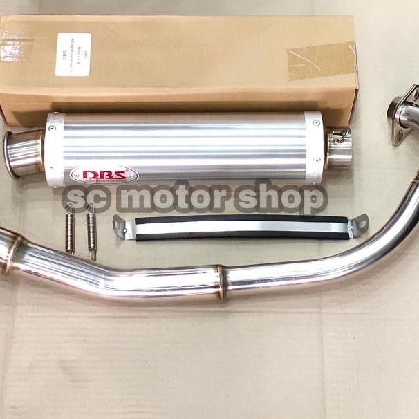 Knalpot DBS import thailand satria fu 150 karbu - satria fu 150 fi