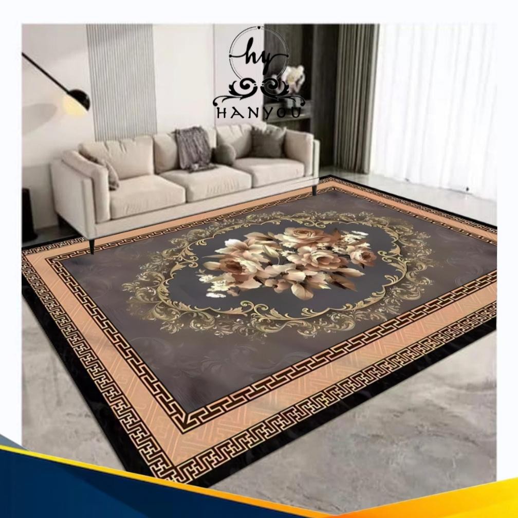 PROMO Hanyou - Karpet Eropa Polyester Tebal 5 Mm Aestethic