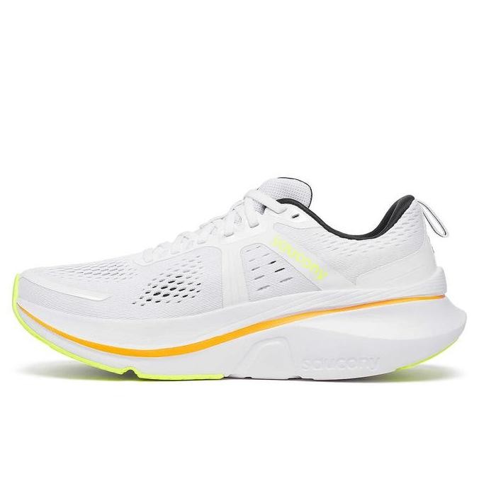 Sepatu Running Saucony Guide 18 - White/Peel