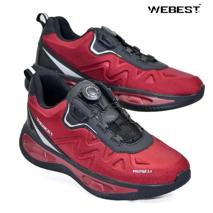 Sepatu Zeus Tali Putar Webest Sepatu Sport Tali Putar Olahraga Running Tali Putar Cepat Kering Sepat