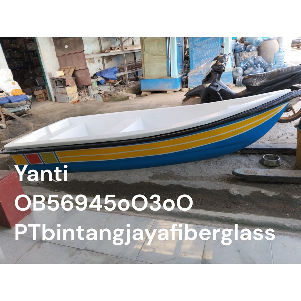 perahu fiber,sampan dayung siyap kirim,bebek bebekan goes,perahu kano duble