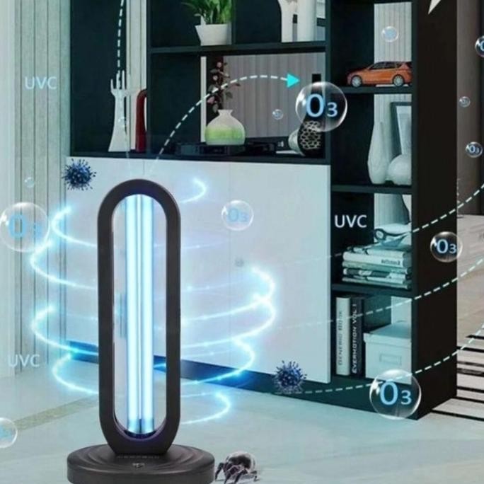 Lampu UV + Ozon Sterilizer Remote Ruangan