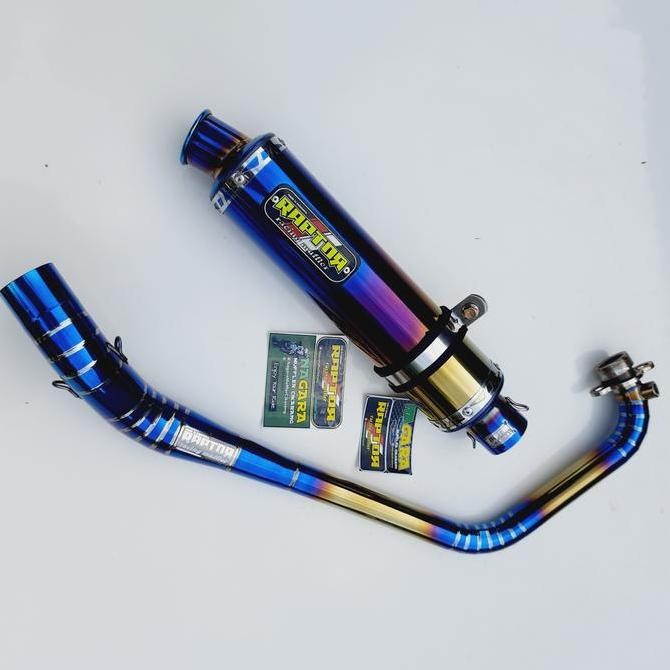 Knalpot Racing Raptor Bluemoon Satria Fu Fi Restock