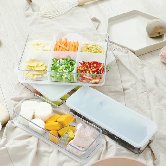 Silicook Divider Food Container Flat 1900ml