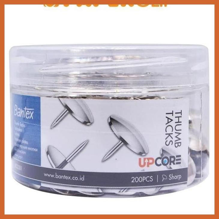 (SHOPE) PAKU PAYUNG / PINES BANTEX UPCORE BD2301 17 SILVER OFFICE  STATIONERY SEKOLAH ANAK KERAJINAN