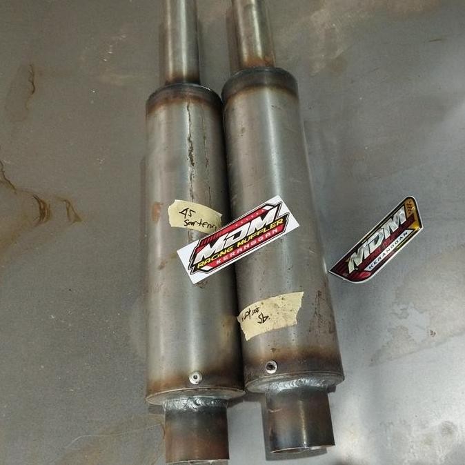 Tabung Kondoman Saringan Stengah Knalpot Matic  Outlet 45Mm Promo